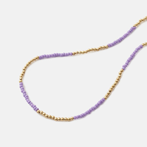 CORDON BLOCKS CONTAS DORADO/MORADO