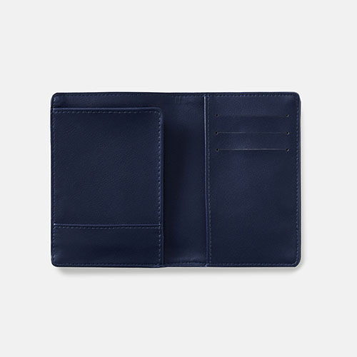 FUNDA DE PASAPORTE AZUL  