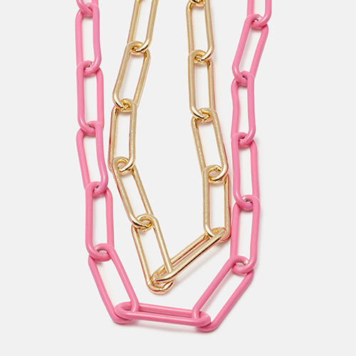 CORDON CADEA FLOW DOURADA E ROSA    