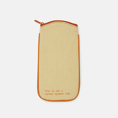 POUCH FLOW BEIXE E LARANXA