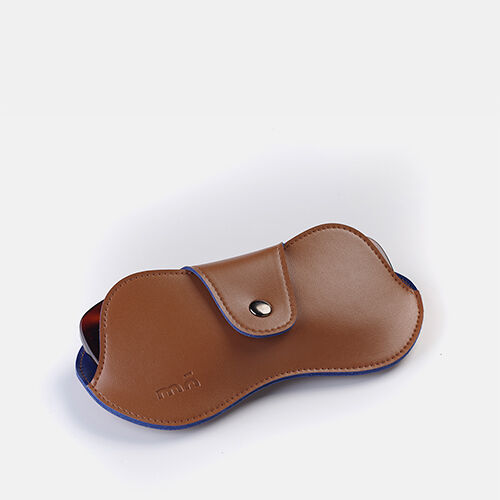 BELT CASE BROWN/BLUE