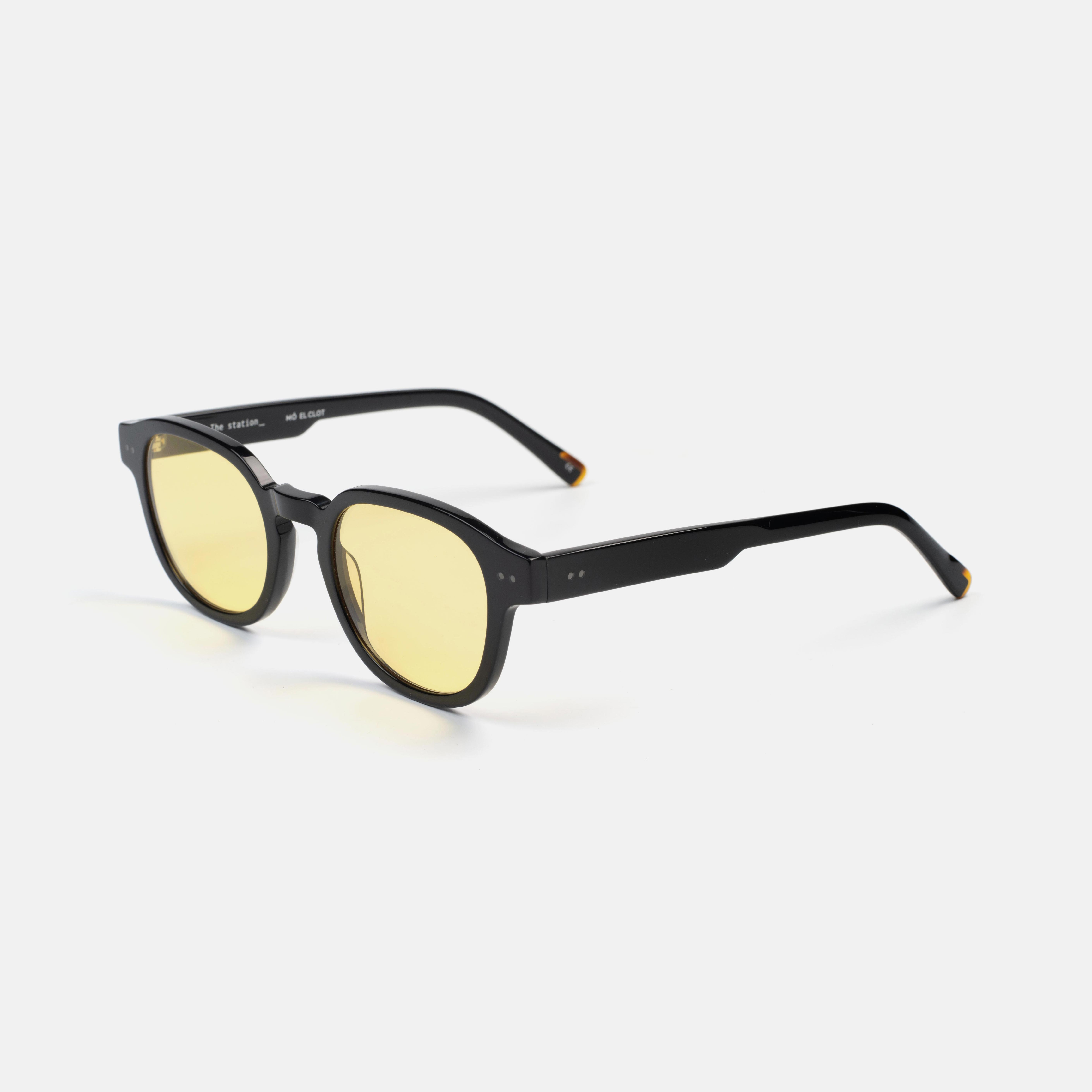 mó O CLOT YELLOW LENSES SUN, black, large image number 1