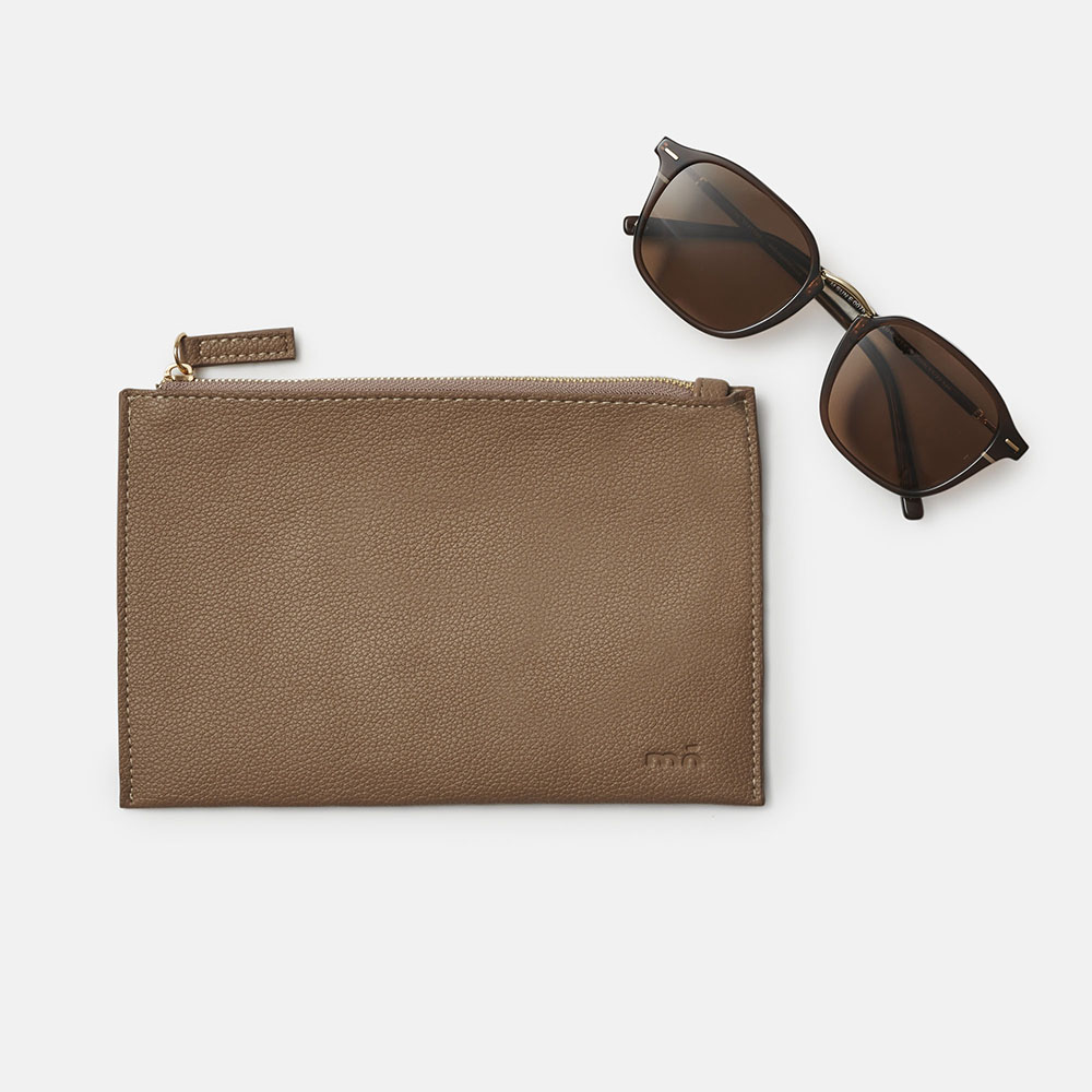 POUCH THE STATION MARRON,, large image number 1