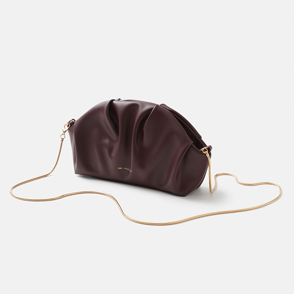 BOLSO GRANATE FRONT ROW,, large image number 1