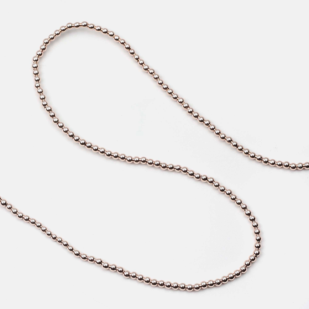 CORDON METAL BALLS ROSE GOLD ,, large image number 1